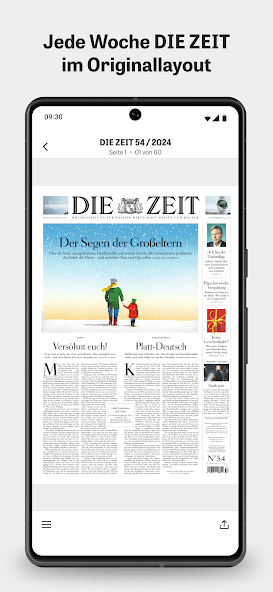 DIE ZEIT E-Paper App