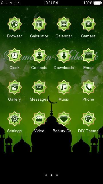 Ramadan Kareem Muslim Theme