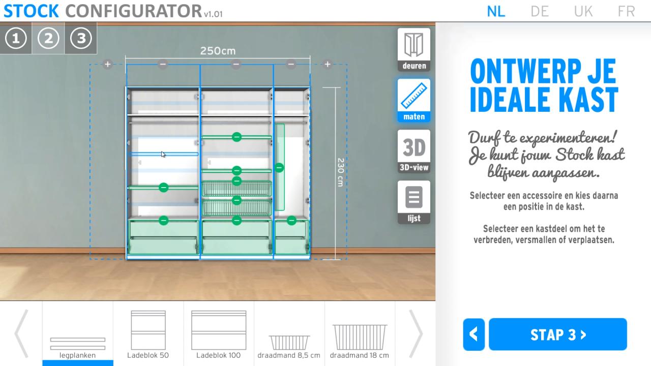 Kastconfigurator NL