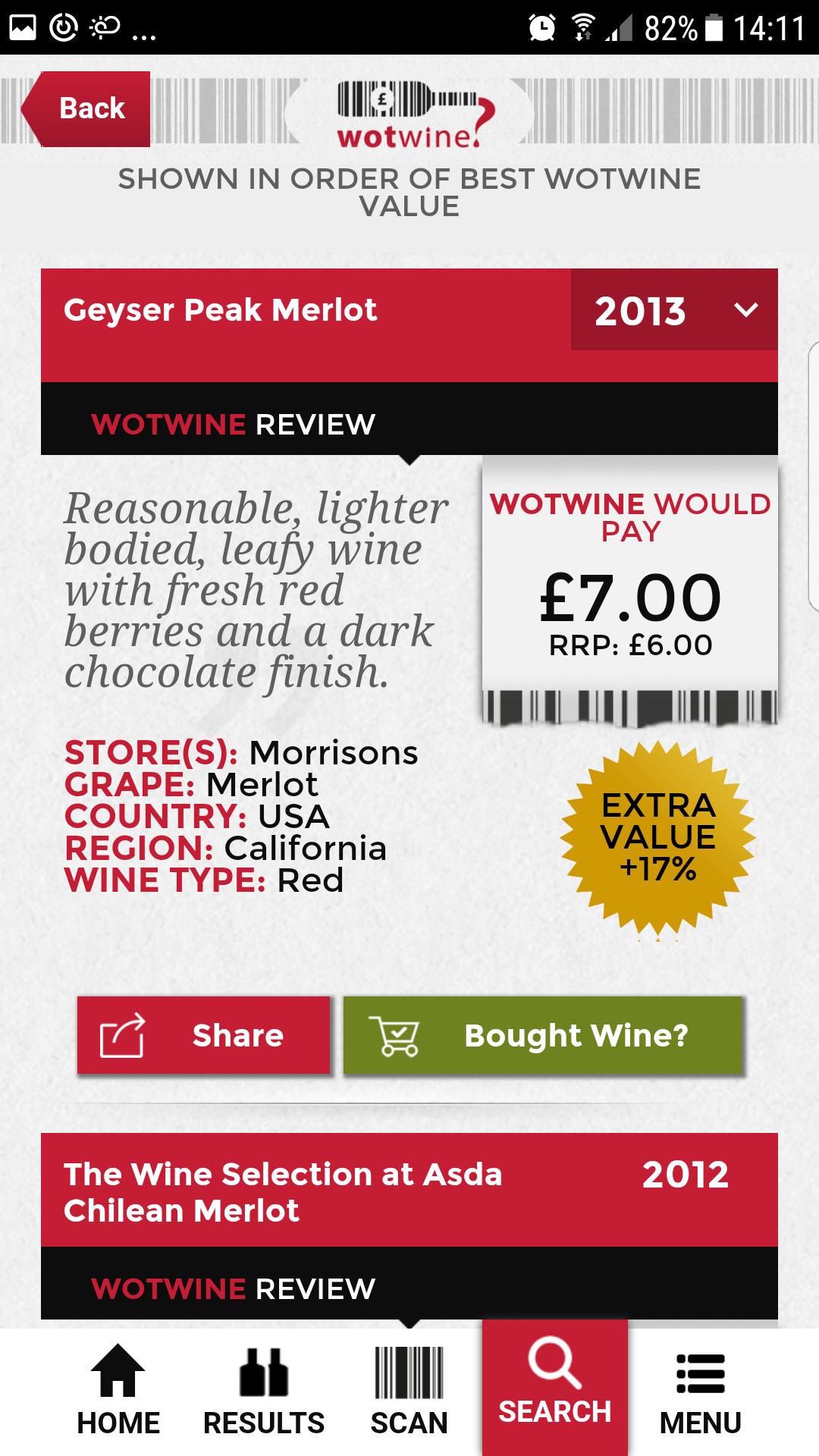 Wotwine? Wine App