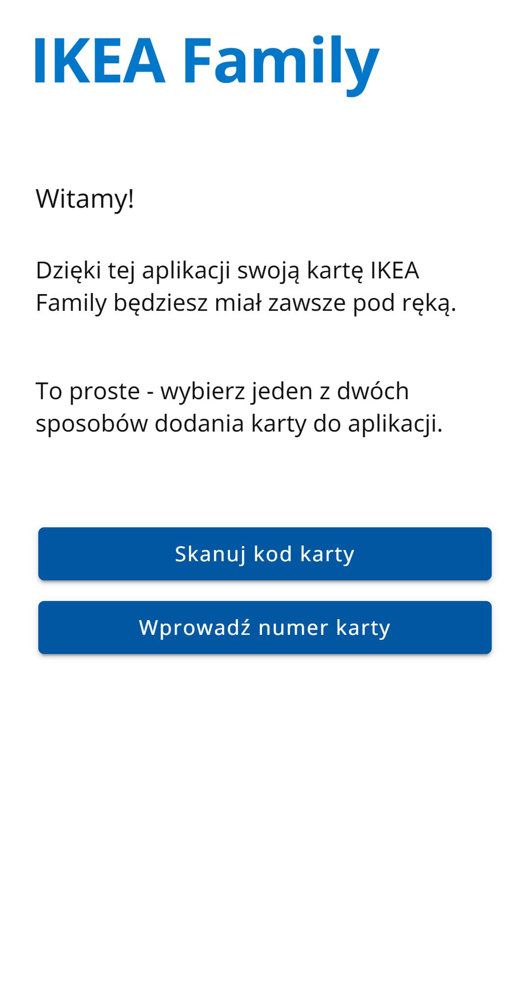 Karta IKEA Family