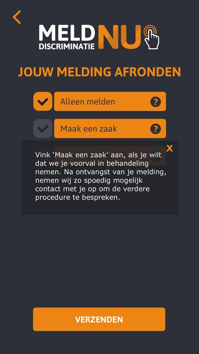 Meld discriminatie nu