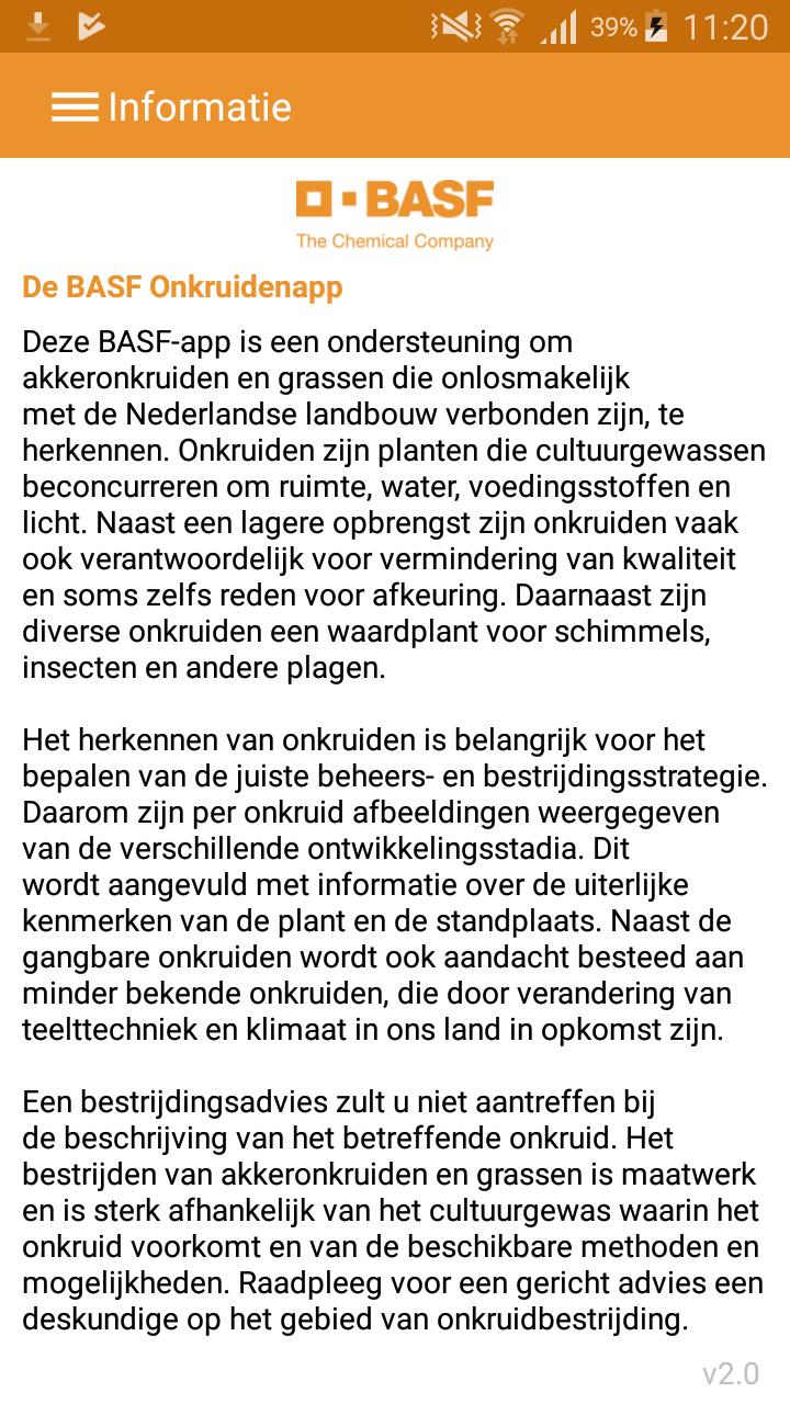 BASF onkruiden