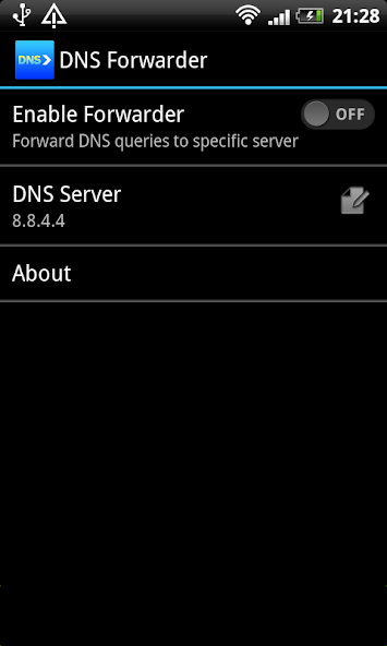 DNS forwarder