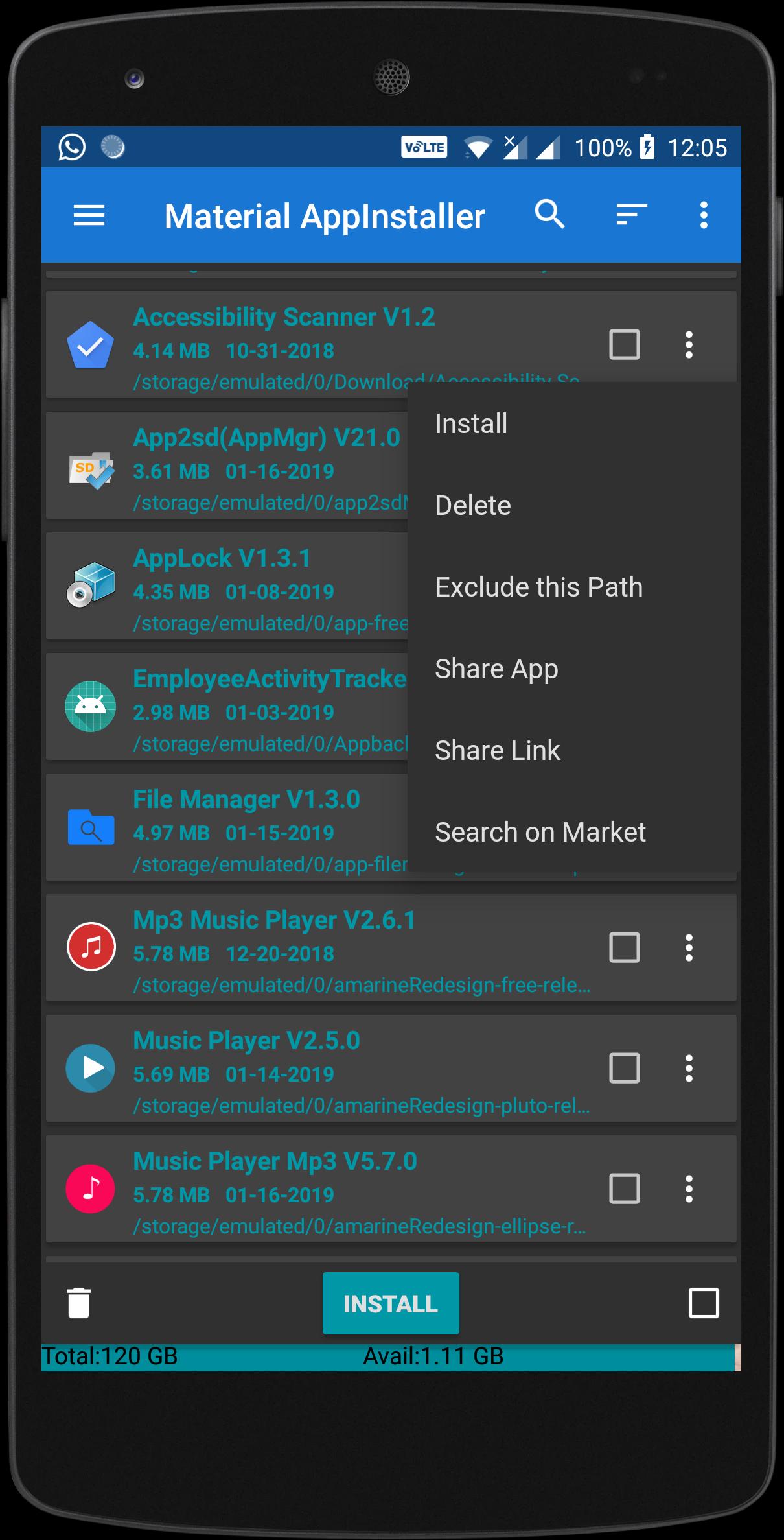 Lollipop App Installer