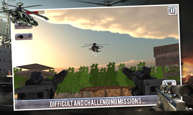 Gunship Helicopter 3D War