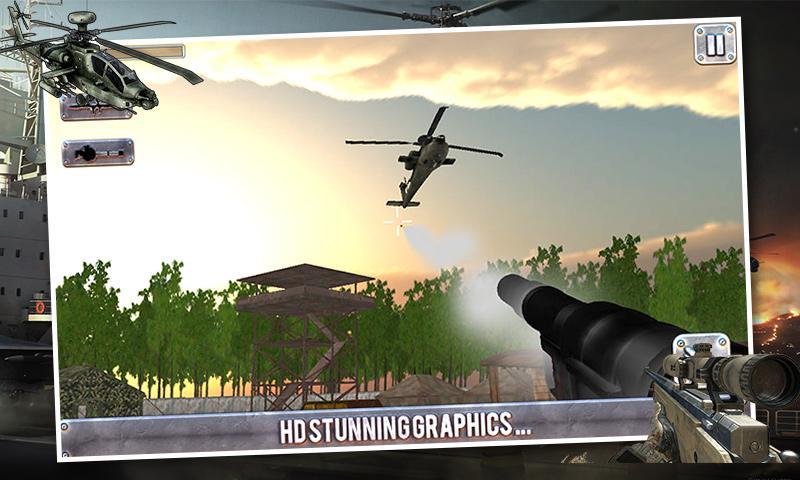 Gunship Helicopter 3D War