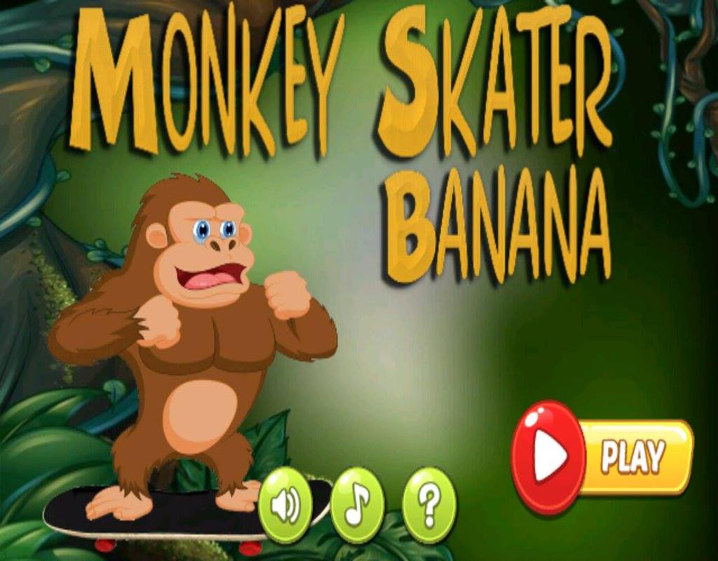 Monkey Skater Banana