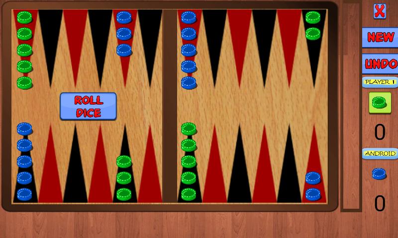 Backgammon - Two-player games