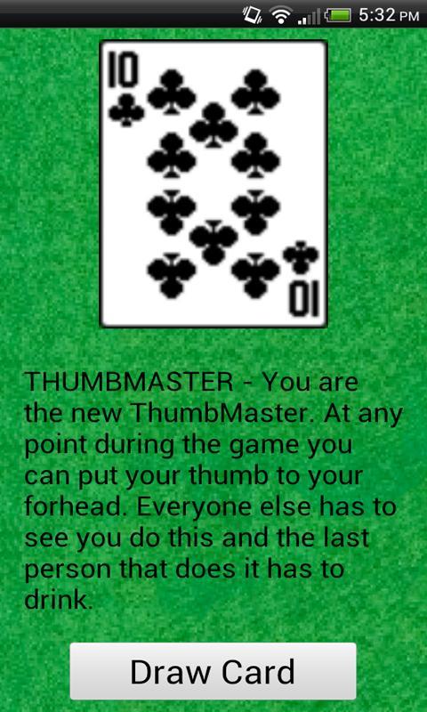 ThumbMaster (drinking game)