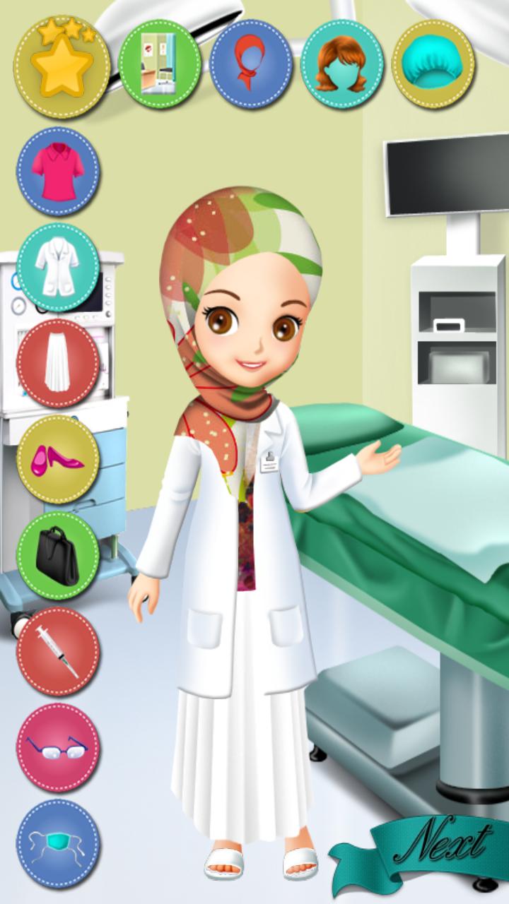 Hijab Doctor Fashion Design