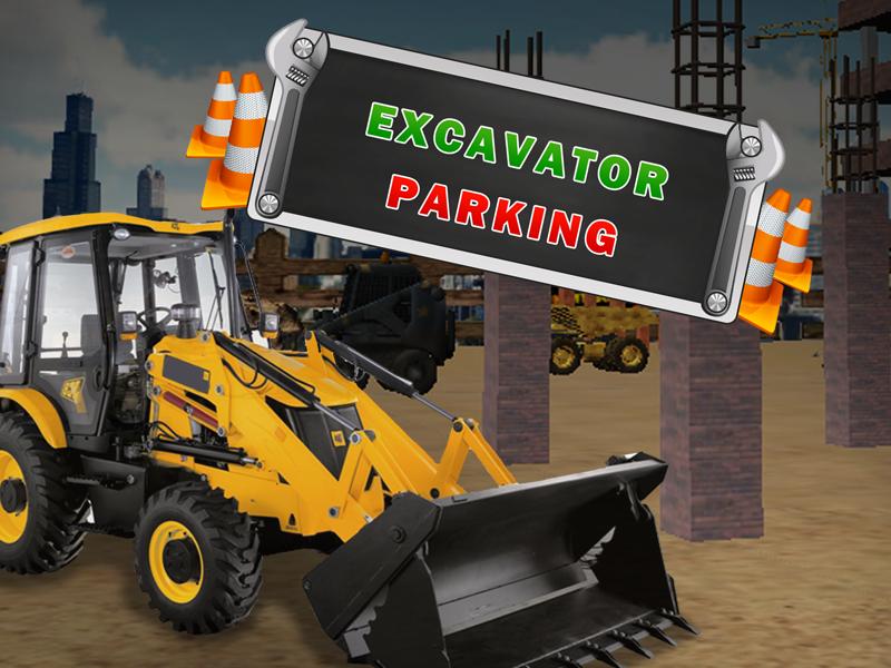 Excavator Car Parking 3D