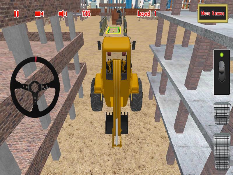 Excavator Car Parking 3D