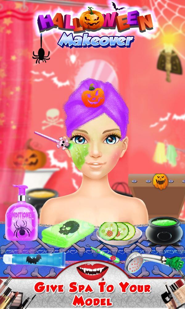 Halloween Makeover & Spa