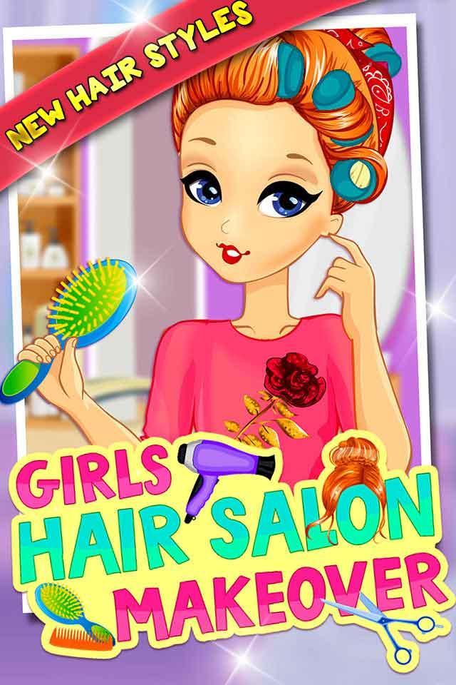 Girls Hair Salon Makeover