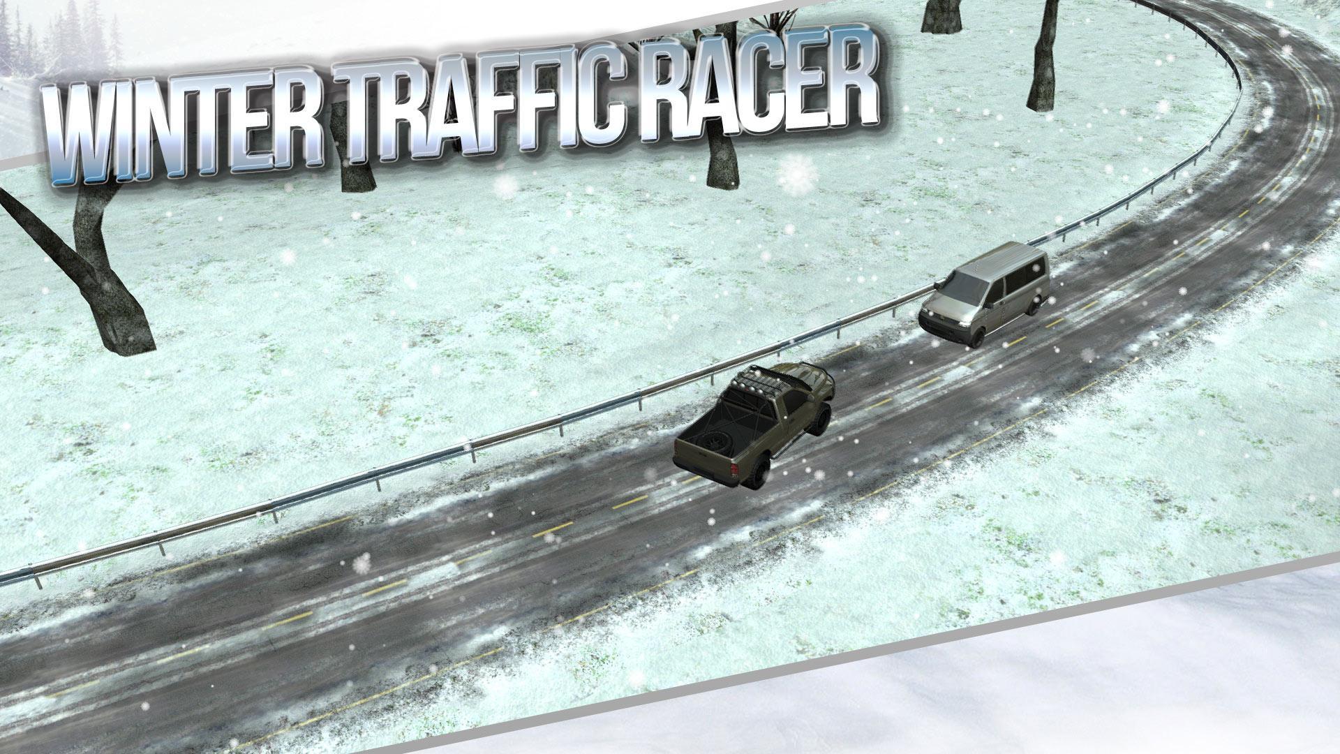 Winter Traffic Car Driving 3D