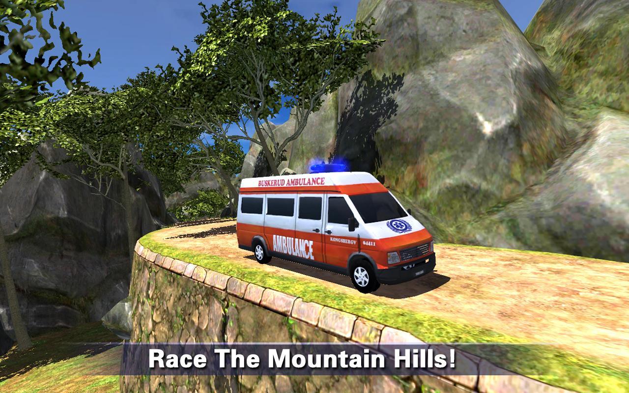 Hill Climb Ambulance Rescue