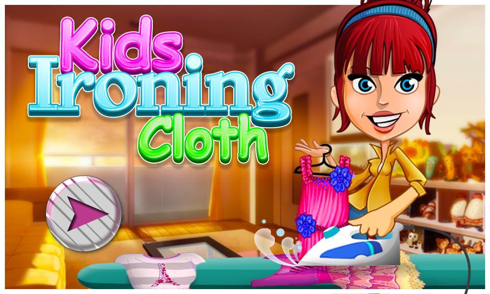 Iron Clothes Little Kid Games