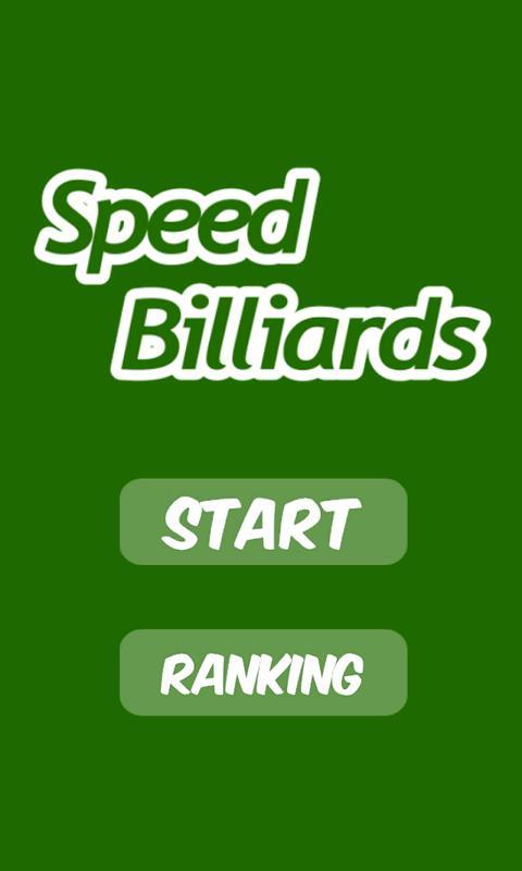 Speed Billiards