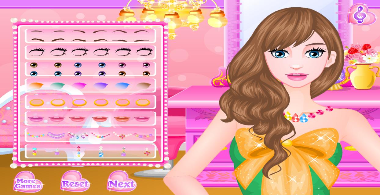 princess makeover and dress up