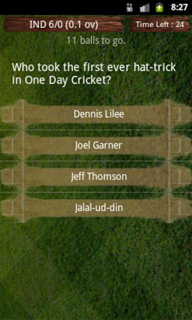 criQwiz - Cricket Quiz