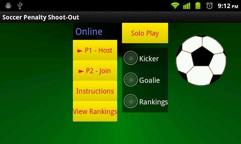 Soccer Penalties Online