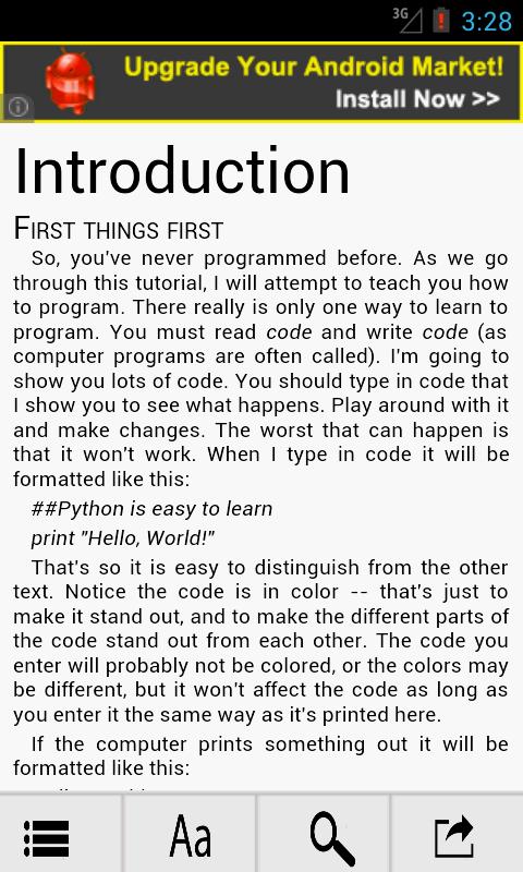 Python Programming in a day