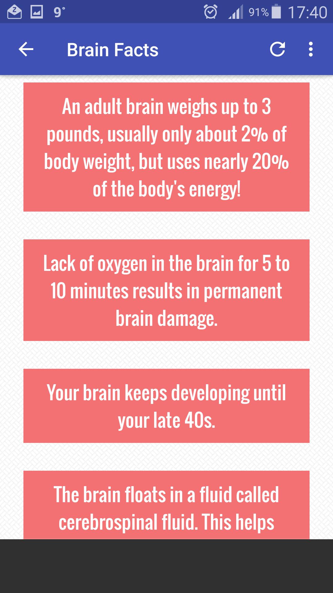 Cool Facts About Human Body