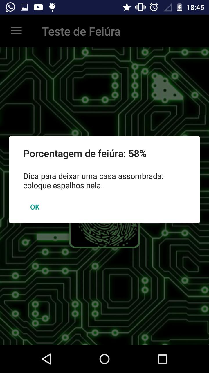 Teste de Feiura