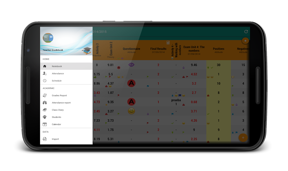 Teacher Gradebook