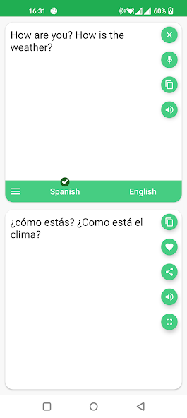 Spanish - English Translator