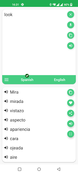 Spanish - English Translator