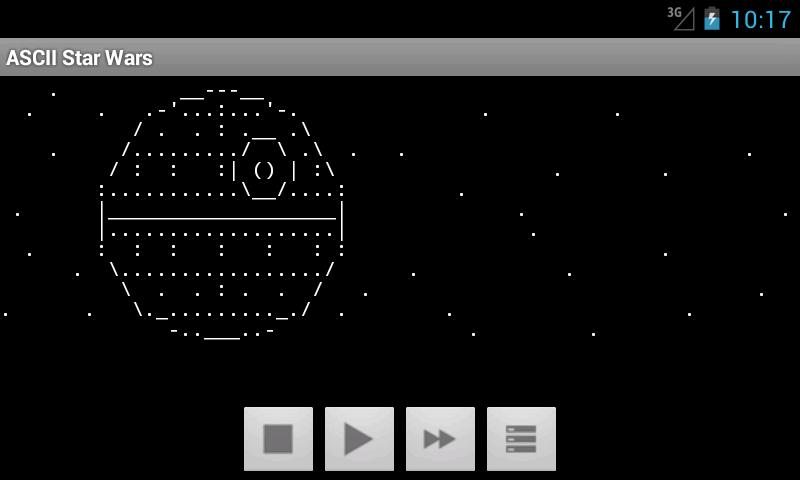 ASCII Star Wars