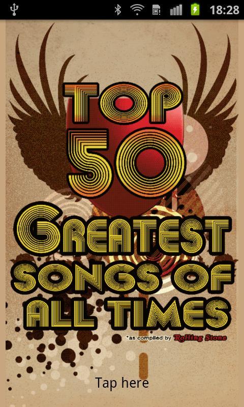 The 50 Greatest Songs Of All T