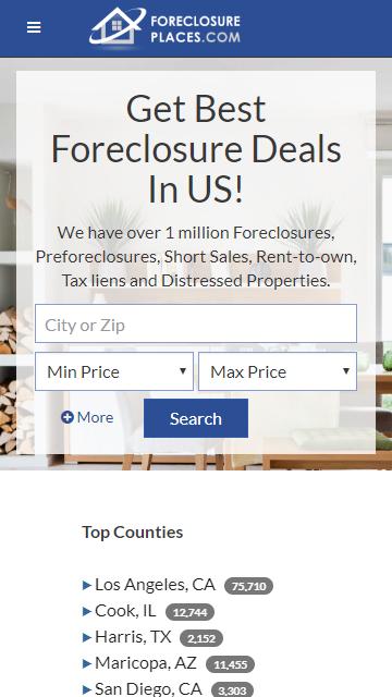 Foreclosure Places