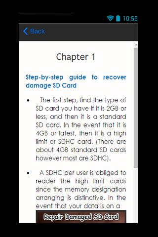 Repair Damage SD Card Guide