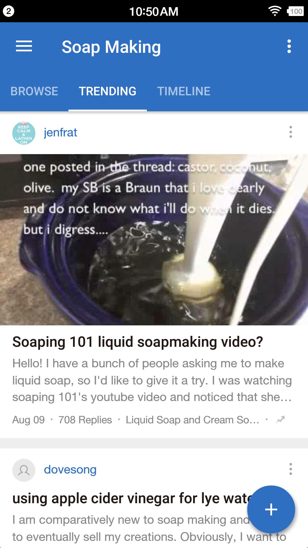 Soap Making