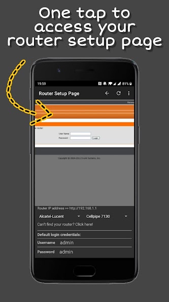 Router Setup Page