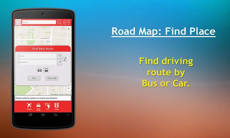 Road Map : Find Places