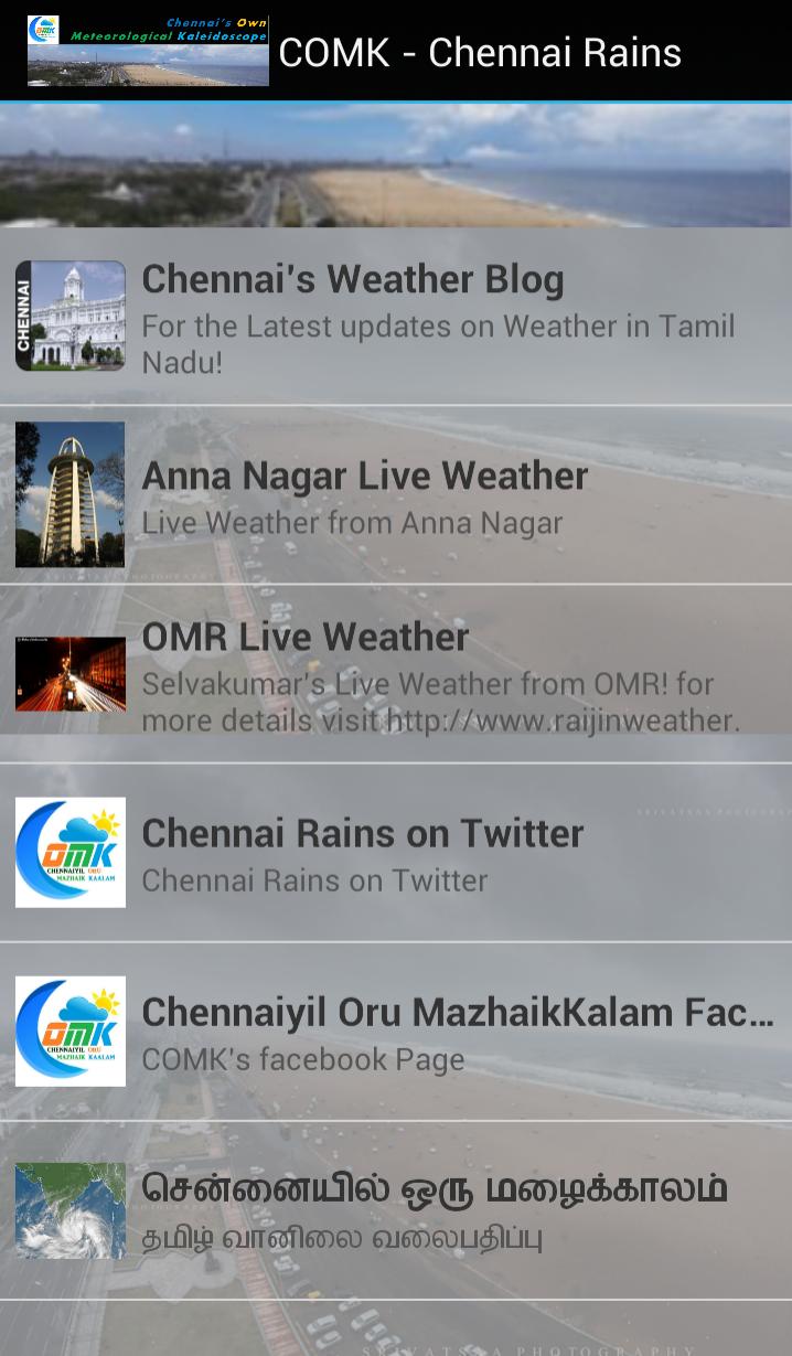 COMK - Chennai Rains