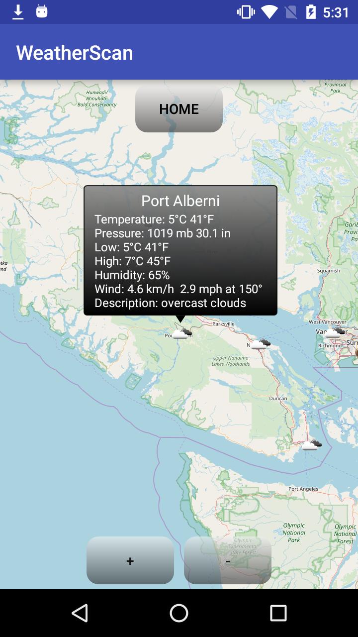 WeatherScan