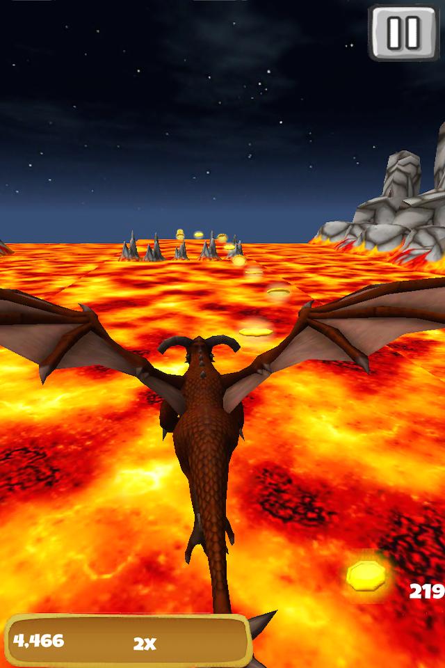 3D Dragon Adventure Game