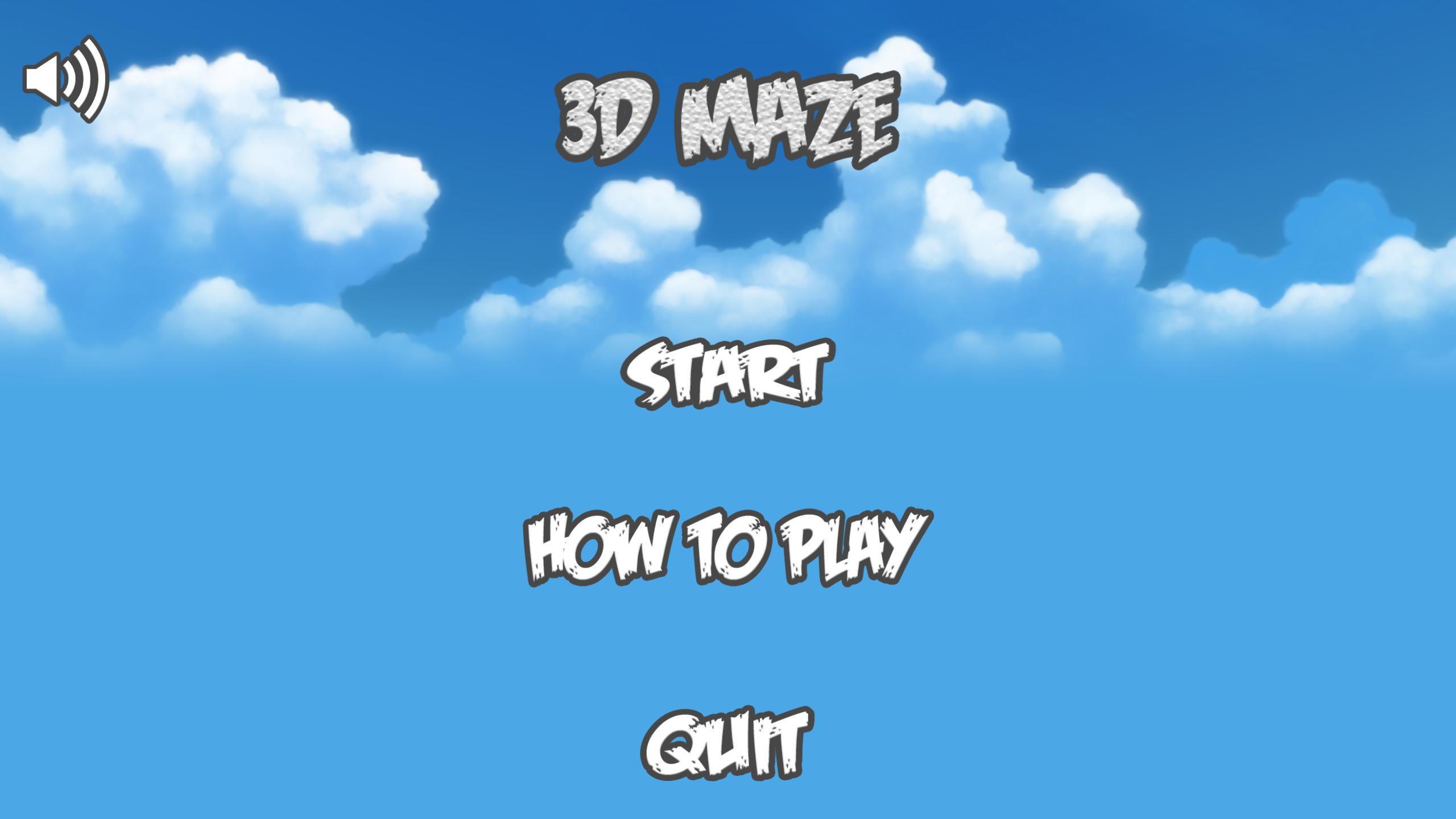 3D Maze puzzle