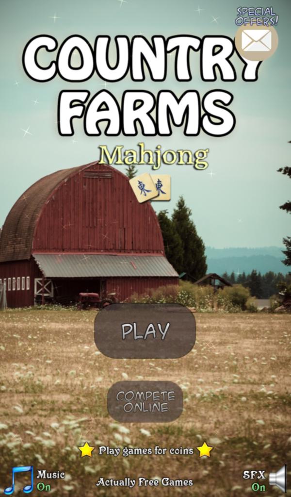 Hidden Mahjong: Country Farms