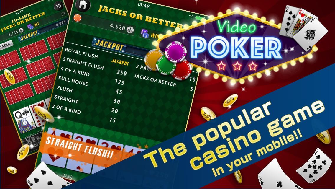 Video Poker Deluxe - Free Game