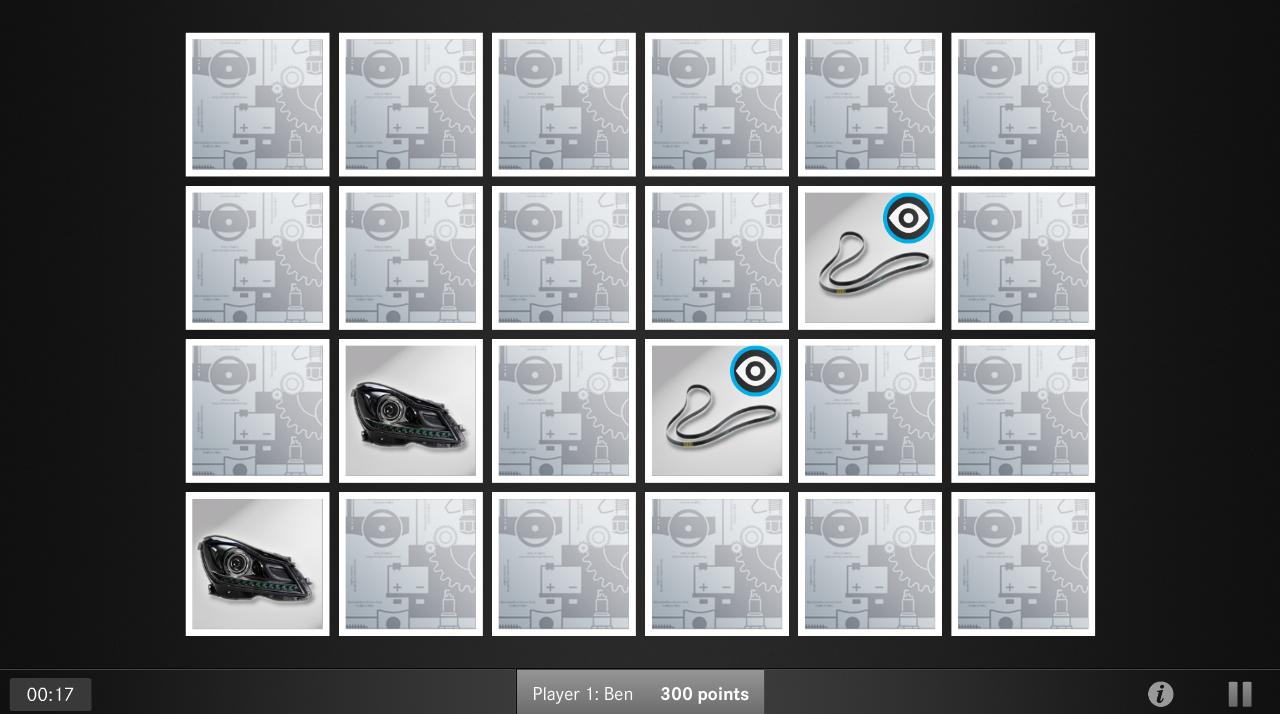 Mercedes-Benz Parts Game