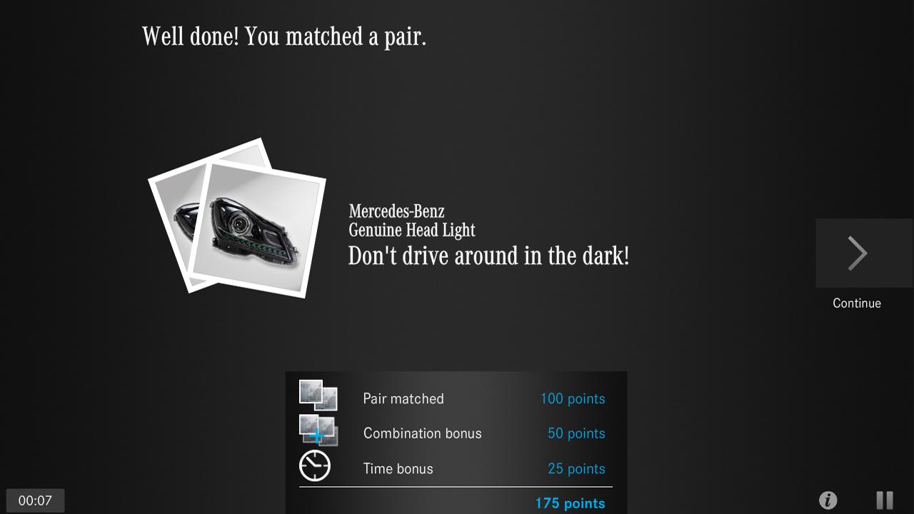 Mercedes-Benz Parts Game