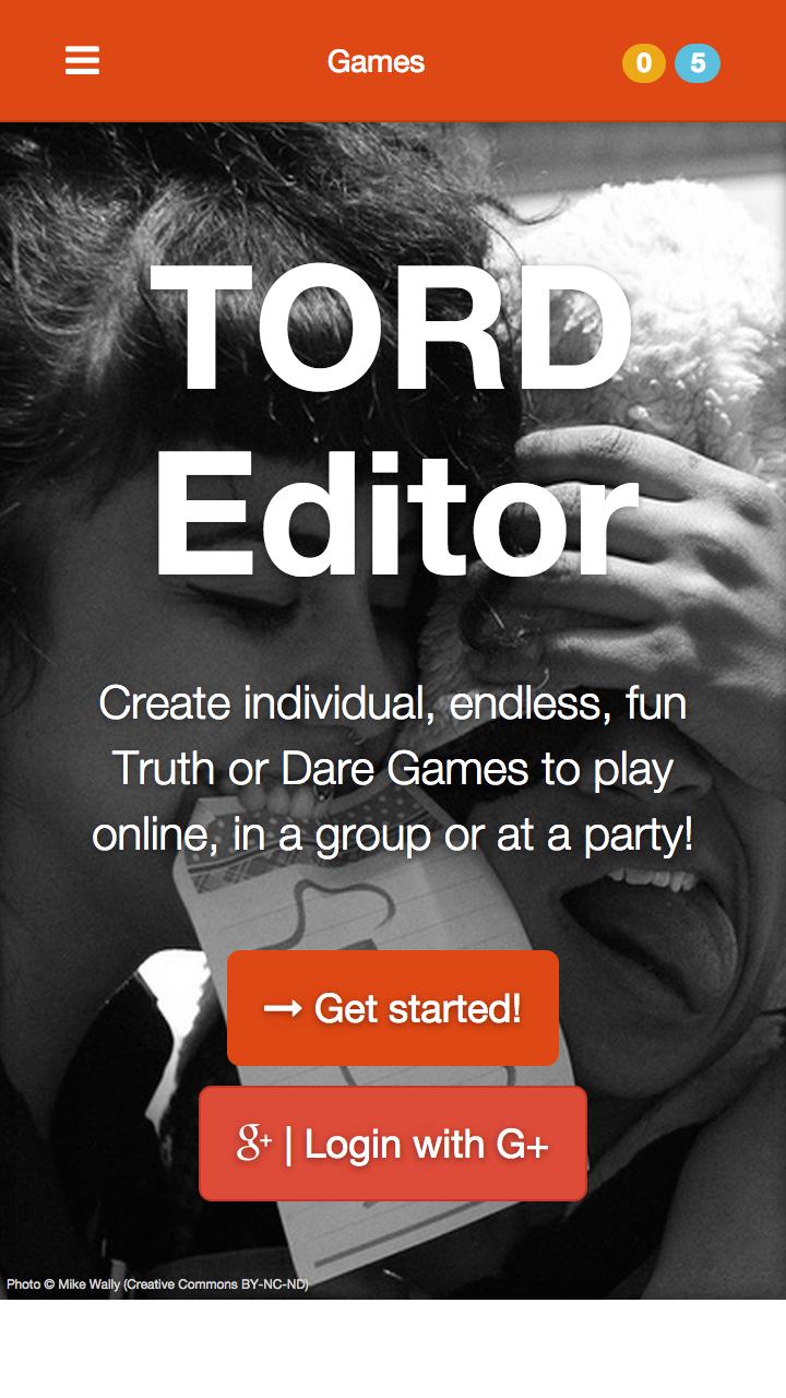 Truth or Dare Editor