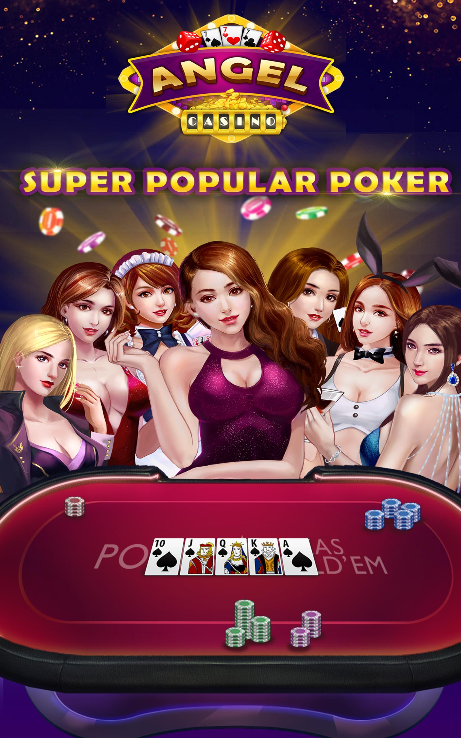 Angel Casino-Holdem&Slot&Bac