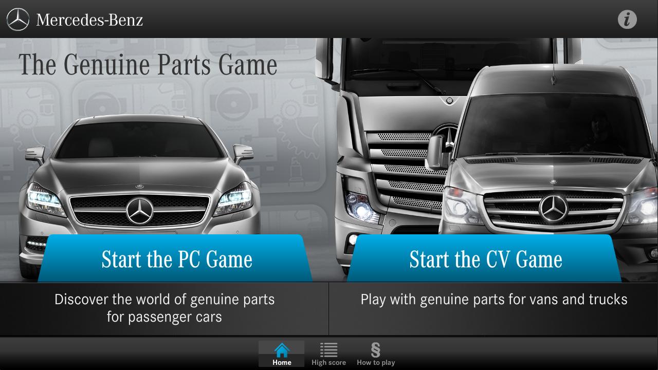 Mercedes-Benz Parts Game